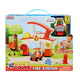 Little Tikes Let's Go Cozy Coupe Fire Station - McGreevy's Toys Direct