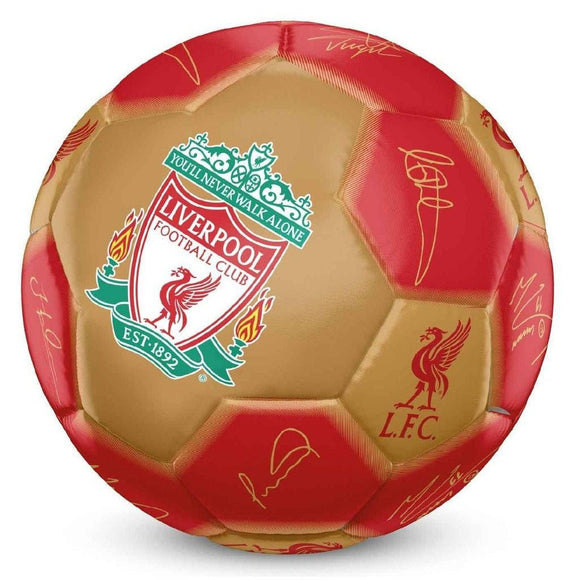 Liverpool 26 Panel Signature Football size 5 - McGreevy's Toys Direct