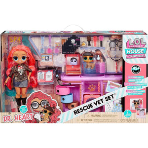 L.O.L. Surprise! House of Surprises Rescue Vet Set - McGreevy's Toys Direct