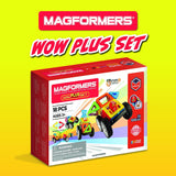 MAGFORMERS Wow Plus Set 18-pieces - McGreevy's Toys Direct