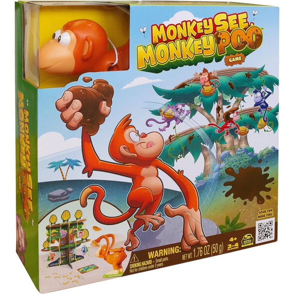 Monkey See, Monkey Poo Game - McGreevy's Toys Direct