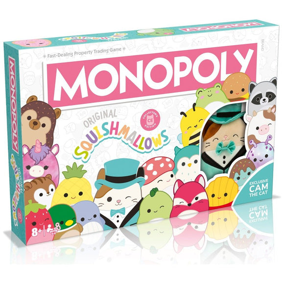 Monopoly Squishmallows Collector's Edition Board Game - McGreevy's Toys Direct