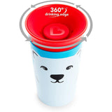 Munchkin Miracle 360° Sippy Cup WildLove - Polar Bear - McGreevy's Toys Direct