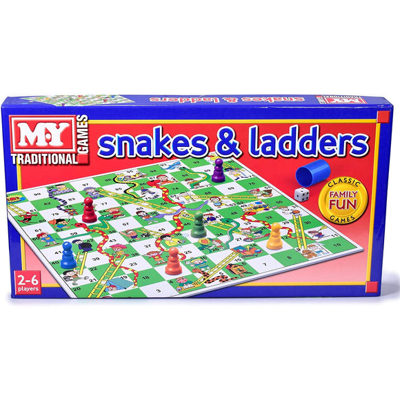 MY Snakes and Ladders Traditional Games - McGreevy's Toys Direct