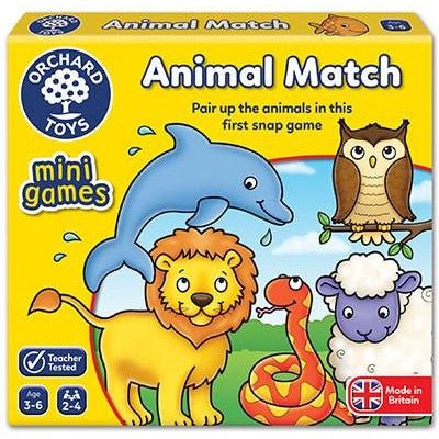 Orchard Toys Animal Match Mini Game - McGreevy's Toys Direct