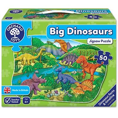 Orchard Toys Big Dinosaurs Jigsaw - McGreevy's Toys Direct