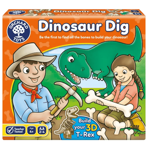 Orchard Toys Dinosaur Dig Game - McGreevy's Toys Direct