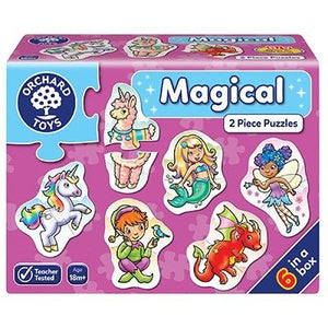 Orchard Toys Magical 2-piece Jigsaw Puzzles - McGreevy's Toys Direct