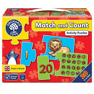 Orchard Toys Match & Count Jigsaw Puzzle - McGreevy's Toys Direct