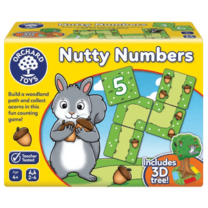 Orchard Toys Nutty Numbers Game - McGreevy's Toys Direct