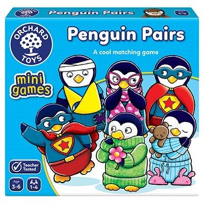 Orchard Toys Penguin Pairs Mini Game - McGreevy's Toys Direct