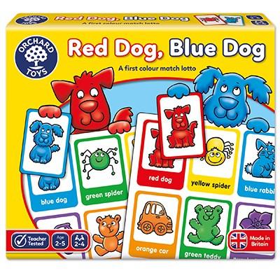 Orchard Toys Red Dog, Blue Dog Game - McGreevy's Toys Direct