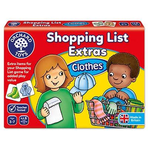 Orchard Toys Shopping List Extras - Clothes - McGreevy's Toys Direct