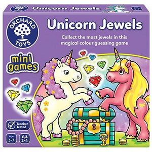 ORCHARD TOYS Unicorn Jewels Mini Game - McGreevy's Toys Direct