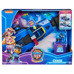 PAW Patrol: The Mighty Movie Chase’s Deluxe Transforming Cruiser - McGreevy's Toys Direct