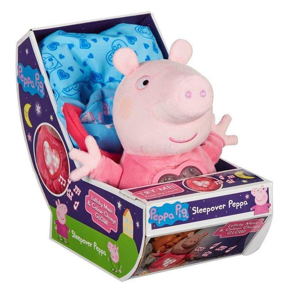 Peppa Pig Sleepover Peppa - McGreevy's Toys Direct