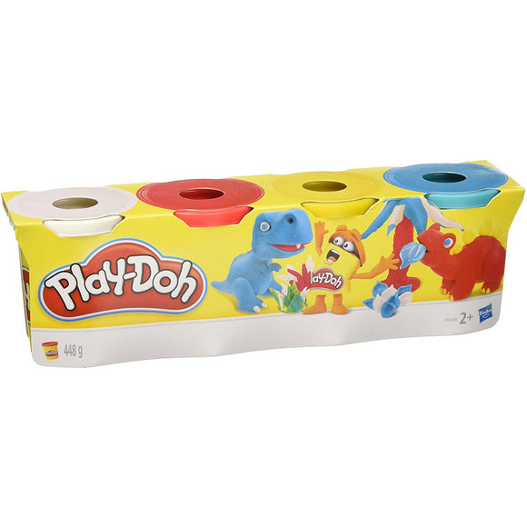 Play-Doh Classic Colours 4 Pack Assortment - McGreevy's Toys Direct