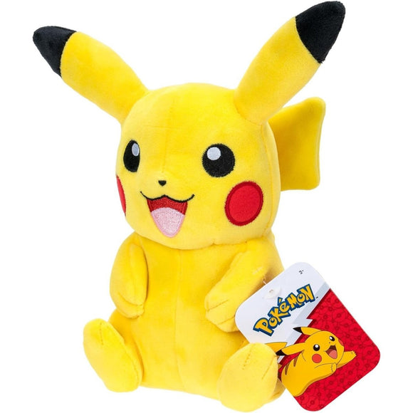 Pokemon 8-inch Plush Pikachu - McGreevy's Toys Direct
