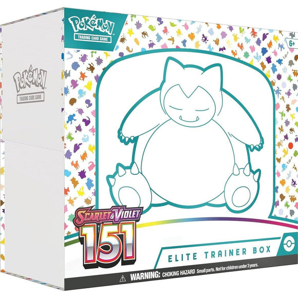 Pokémon Trading Card Game: Scarlet & Violet: 151 Elite Trainer Box - McGreevy's Toys Direct