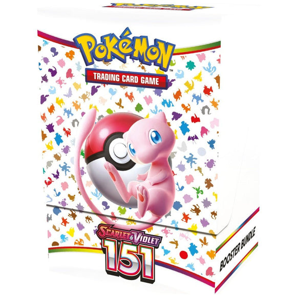 Pokémon Trading Card Game: Scarlet & Violet 3.5: 151 Booster Bundle - McGreevy's Toys Direct