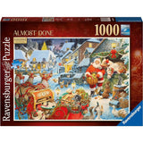 Ravensburger Christmas Almost Done Limited Edition 1000 Piece Puzzle - McGreevy's Toys Direct