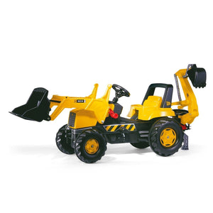 Rolly JCB Junior Tractor with Loader & Backhoe - McGreevy's Toys Direct