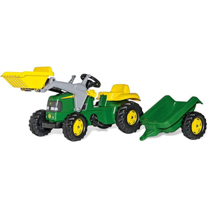 Rolly John Deere Ride-On Tractor with Trailer - McGreevy's Toys Direct