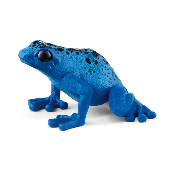 Schleich 14864 Blue Poison Dart Frog - McGreevy's Toys Direct