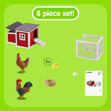 SCHLEICH 42421 Chicken Coop - McGreevy's Toys Direct