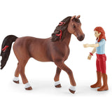 Schleich 42539 Horse Club Hannah & Cayenne - McGreevy's Toys Direct