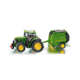 Siku 3838 John Deere Tractor & Baler 1:32 scale - McGreevy's Toys Direct
