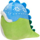Squishmallows Christmas: Danny the Dino with Hat 7.5" - McGreevy's Toys Direct
