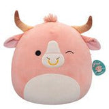 Squishmallows Howland - Peach Brahma Bull 16" - McGreevy's Toys Direct