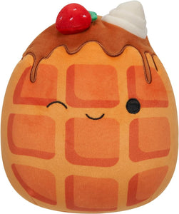 Squishmallows Weaver the Waffle with Strawberry and Whipped Cream 7.5" - McGreevy's Toys Direct