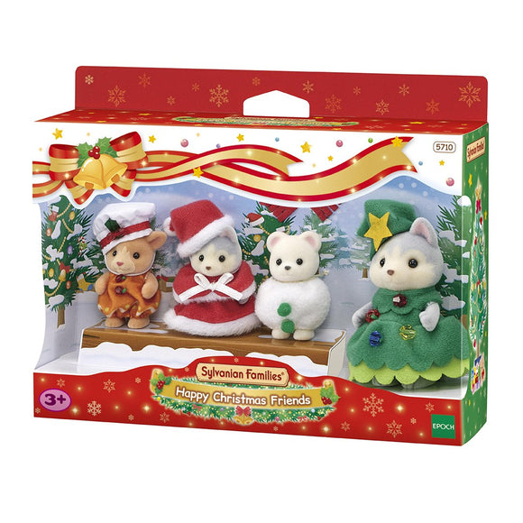 Sylvanian Families Happy Christmas Friends - McGreevy's Toys Direct