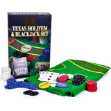 Texas Hold'em Poker and Blackjack Set - McGreevy's Toys Direct