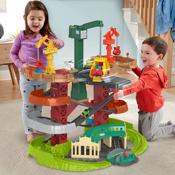 Thomas & Friends Fisher-Price Trains & Cranes Super Tower - McGreevy's Toys Direct