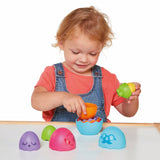 TOMY Toomies Hide & Squeak Nesting Eggs - McGreevy's Toys Direct