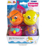 TOMY Toomies Hide & Squeak Squirters - McGreevy's Toys Direct