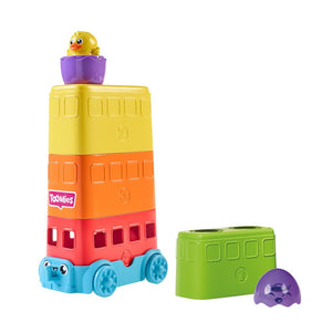 TOMY TOOMIES Stacker Decker Bus - McGreevy's Toys Direct