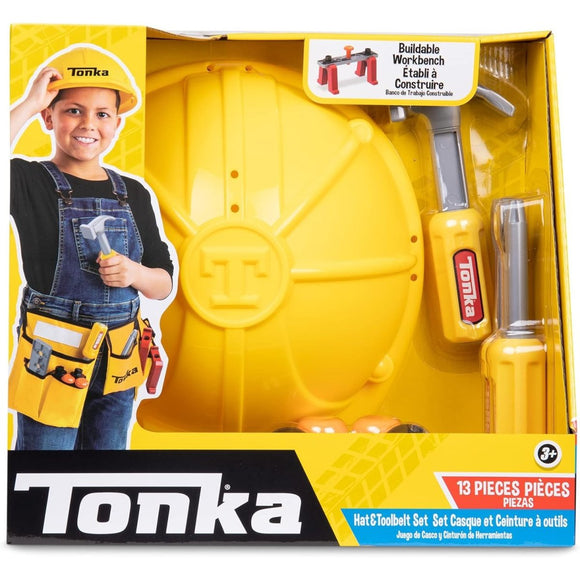 Tonka Tough Hat & Toll Belt Set - McGreevy's Toys Direct