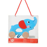 TOOKY TOY Pull Along Elephant - McGreevy's Toys Direct