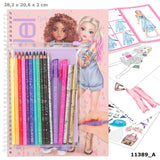 TOPModel Colouring Book With Pen Set - McGreevy's Toys Direct