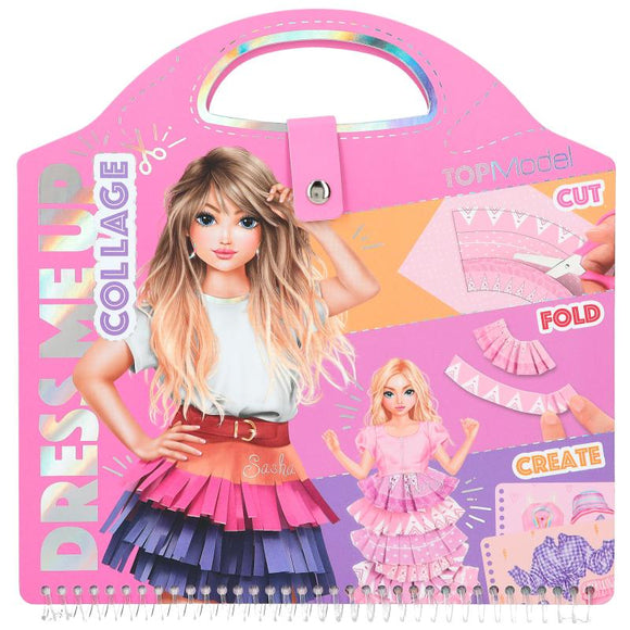 TOPModel Dress Me Up Collage Book - McGreevy's Toys Direct