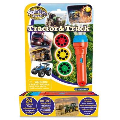 Tractor & Truck Torch and Projector - McGreevy's Toys Direct
