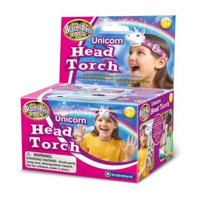 Unicorn Head Torch - McGreevy's Toys Direct