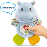 VTech Little Friendlies Happy Hippo Teether - Blue - McGreevy's Toys Direct