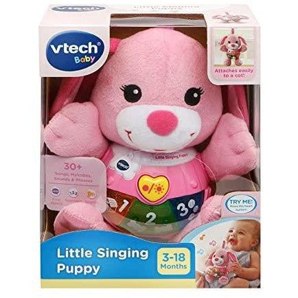 VTech Little Singing Puppy - Pink - McGreevy's Toys Direct