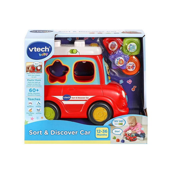 VTech Sort & Discover Car - McGreevy's Toys Direct