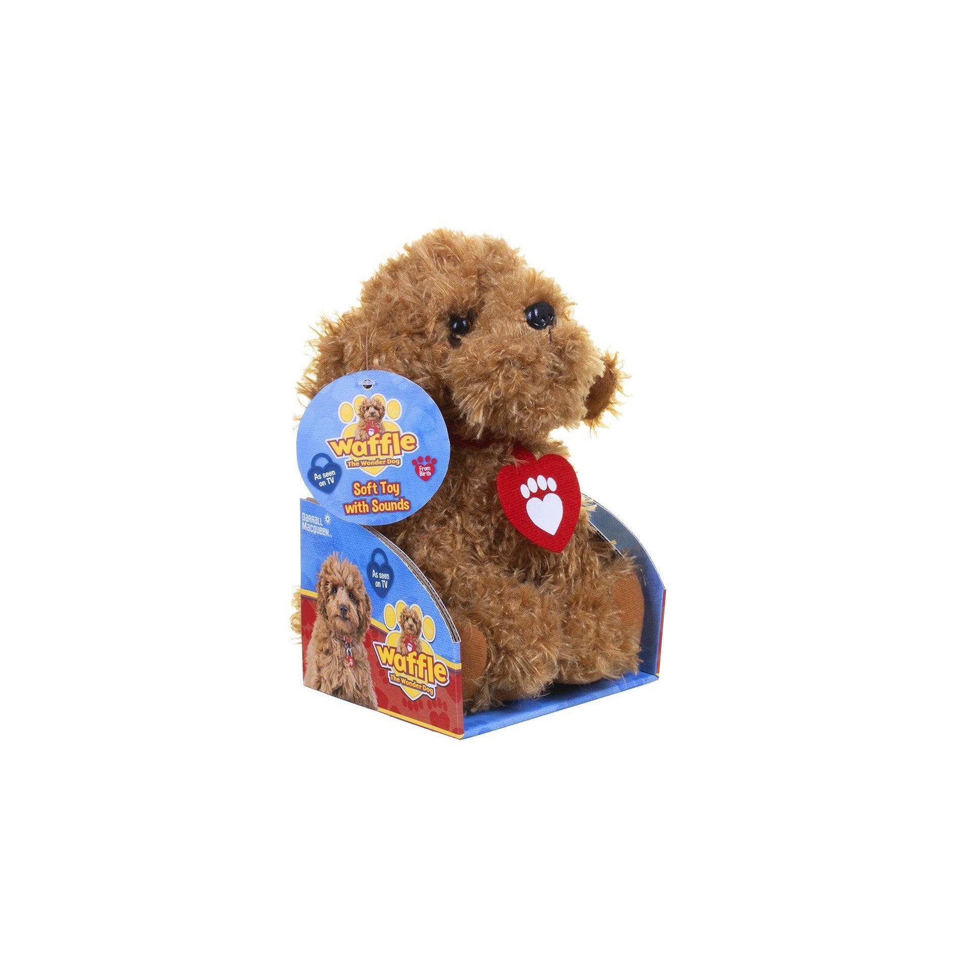 Waffle the Wonder Dog Soft Toy with Sounds McGreevy s Toys Direct
